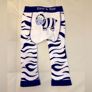 Blade & Rose-Black/White Zebra print for 6-12m
